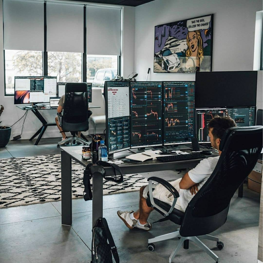 Gráfico do TradingView no Instragam @matg.fxt